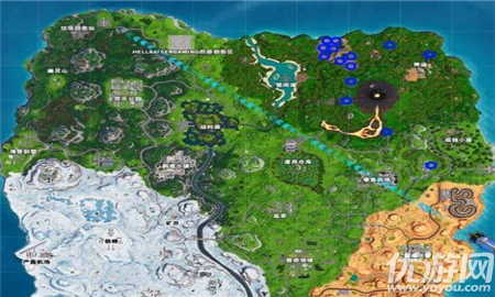 堡垒之夜火山喷泉位置在哪 堡垒之夜火山喷泉位置介绍
